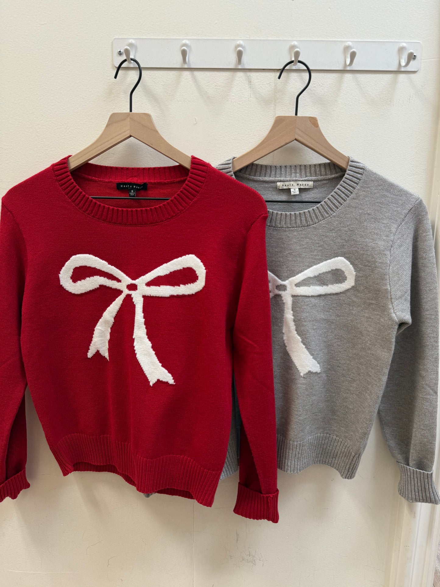 Bow Knit Sweater